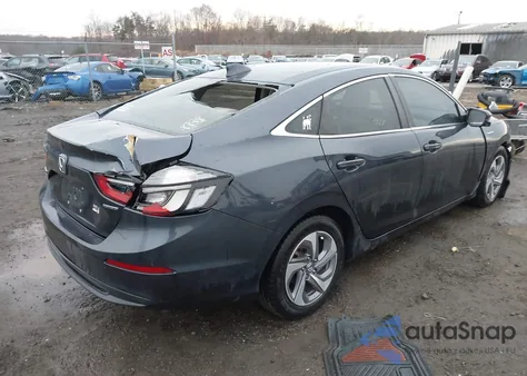 2020 Honda Insight Ex from USA, damaged, VIN 19XZE4F52LE009667